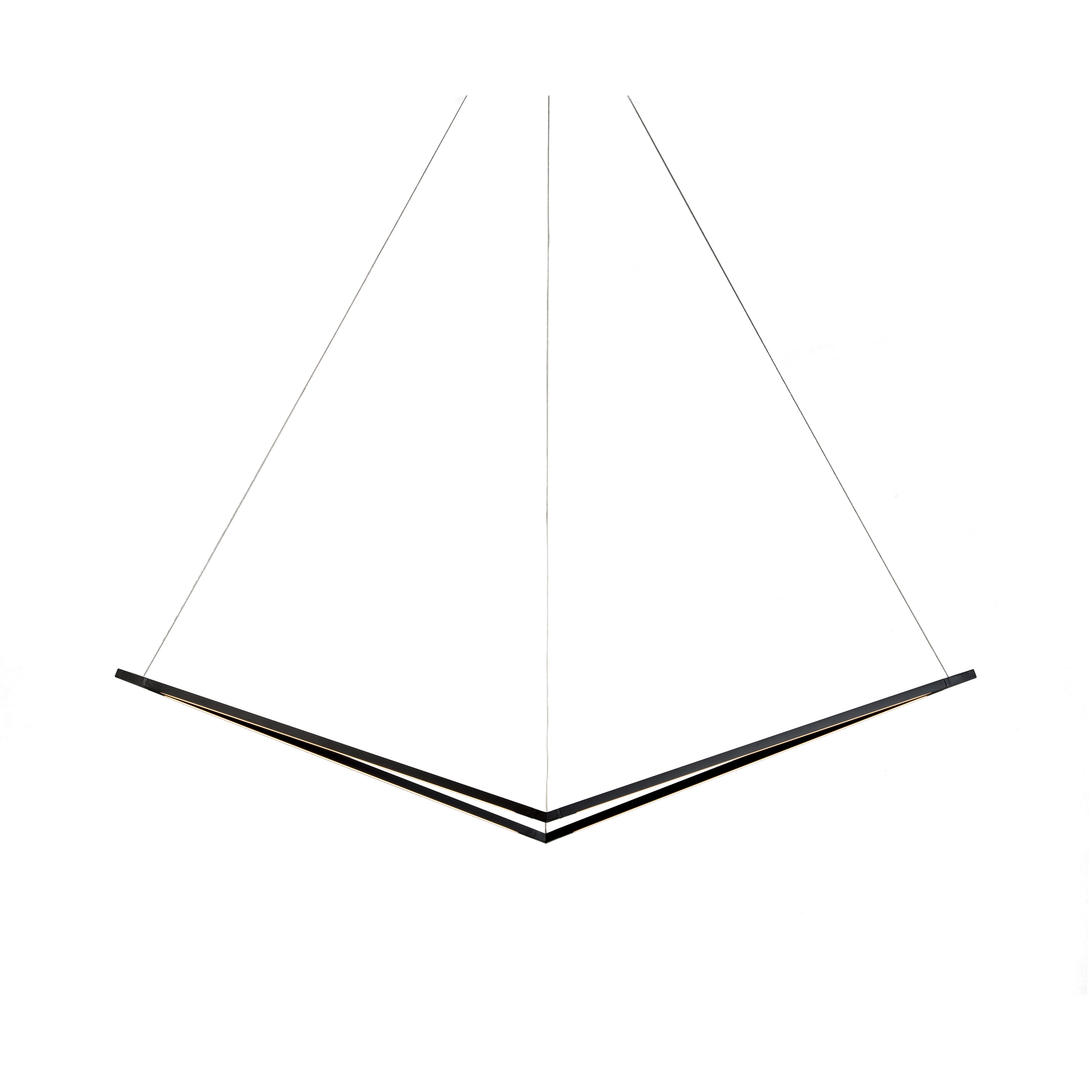 Z-Bar LED 14.68 inch Matte Black Pendant Ceiling Light, Bird